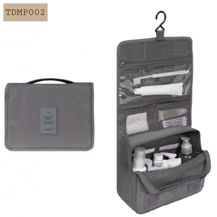 Túi đựng mỹ phẩm có móc treo túi đựng đồ trang điểm cá nhân đi du lịch Travel TDMP002 Emarketvn