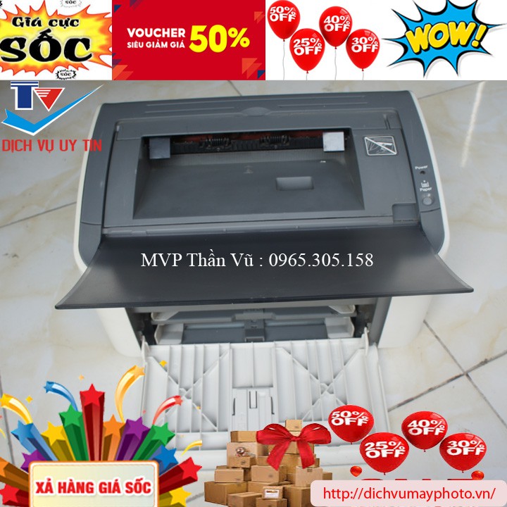 Máy in canon cũ 2900 hàng like new bao đẹp có bảo hành - Cty MVP Thần Vũ