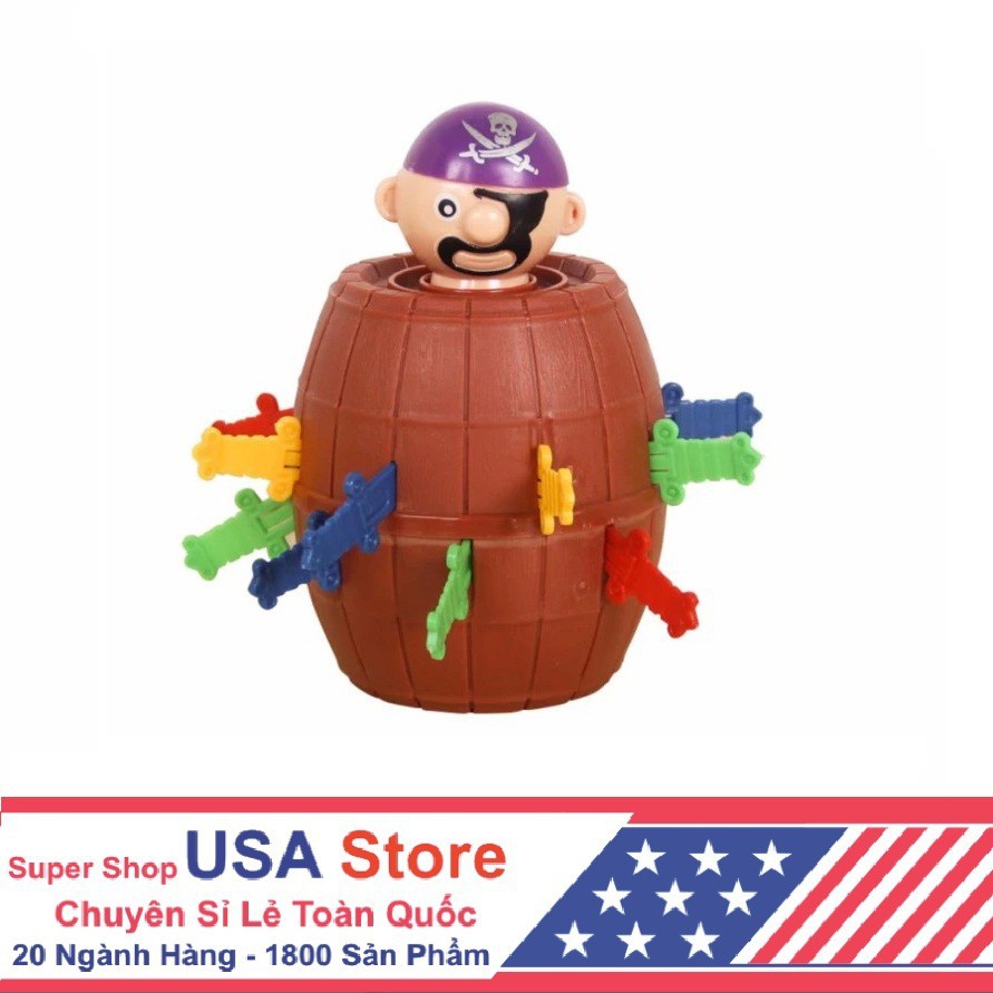 [Mã 11LSSALE giảm 100% đơn 50k] Trò Chơi Đâm Hải Tặc Thú Vị T205 - 2019 Cao 10cm (Shop Một Giá 9.9k)