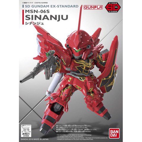 Mô Hình Lắp Ráp SD EX Sinanju Bandai