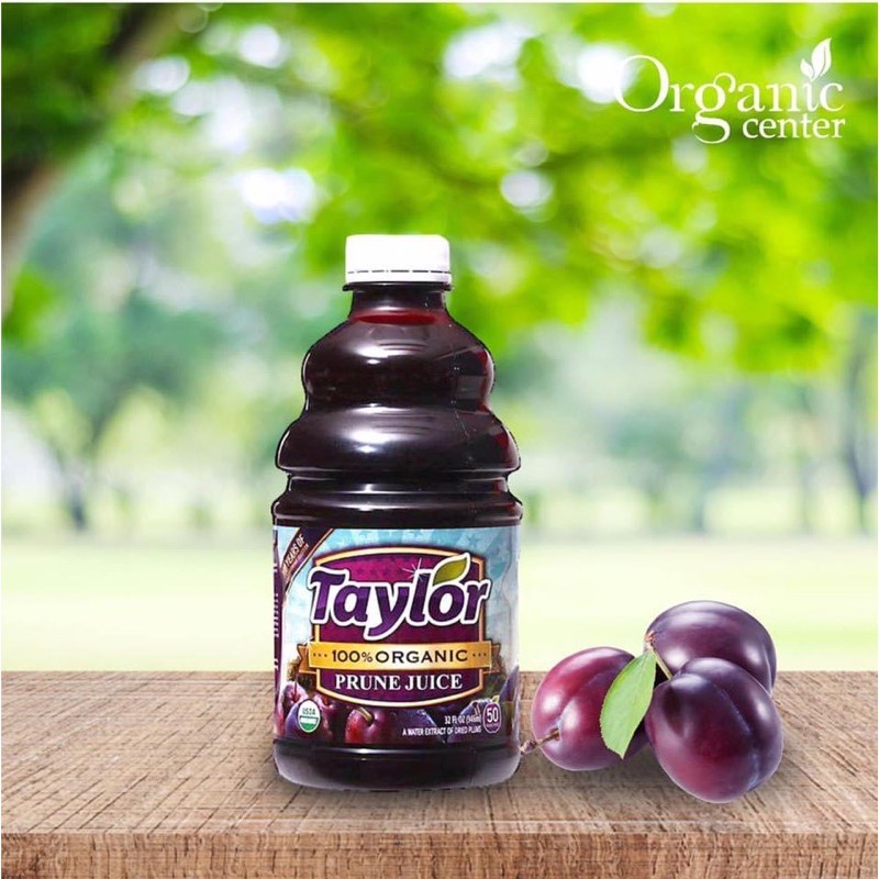 [TAYLOR] NƯỚC ÉP MẬN TAYLOR PRUNE JUICE hữu cơ 946ml