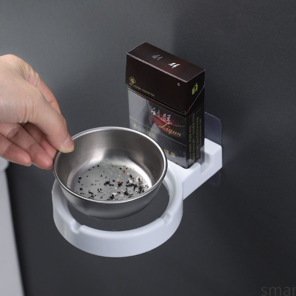 Gạt tàn thuốc dán tường thiết kế đơn giản không để lại dấu vết