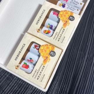 Set 3 Cây Son Dưỡng Môi HERORANGE Chiết Xuất Trái Cây Độc Đáo