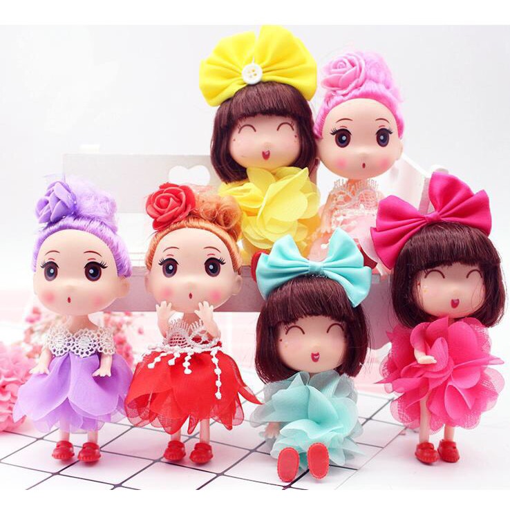 Búp Bê Chibi - Đồ Chơi Bé Gái Xinh Xắn Đáng Yêu - Giao Mẫu Ngẫu Nhiên