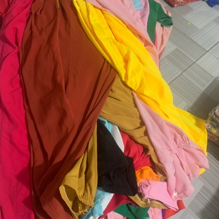 Quần lụa áo dài đủ màu