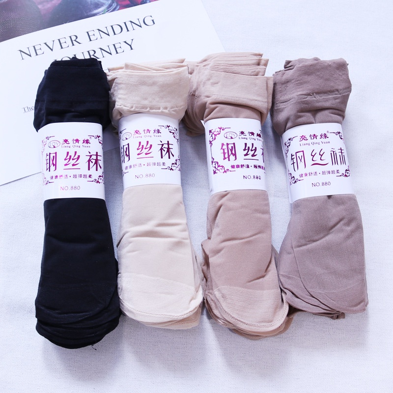 Vớ Nhung Mỏng Cổ Thấp Vô Hình Thời Trang Xuân Hè Cho Nữ