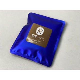 Cà phê Culi Robusta rang mộc - RiV's Coffee - mẫu 40g