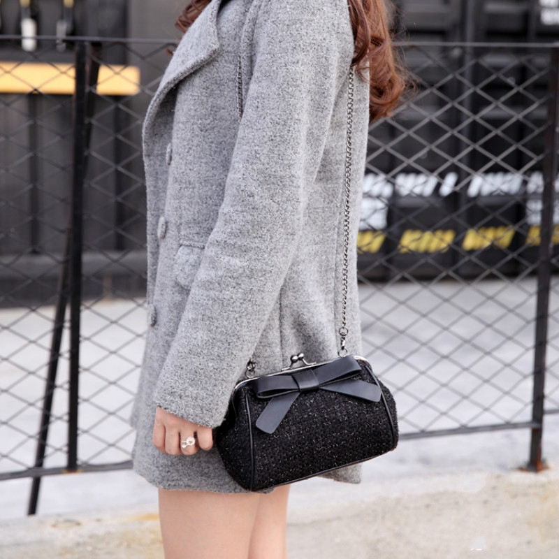 Túi đeo vai IELGY có dây đeo dạng xích cao cấp thời trang dành cho nữ