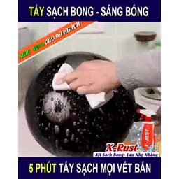 Bình xịt XRUST tẩy rửa nhà bếp đa năng đánh bay vết bẩn trên mọi bề mặt sản phẩm