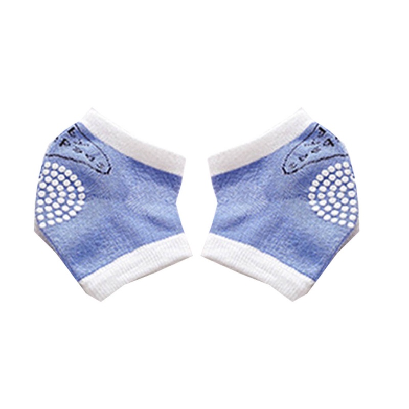 1 Cặp Đệm Bảo Vệ Đầu Gối / Khuỷu Tay Chống Trượt Giữ Ấm Cho Bé Tập Bò