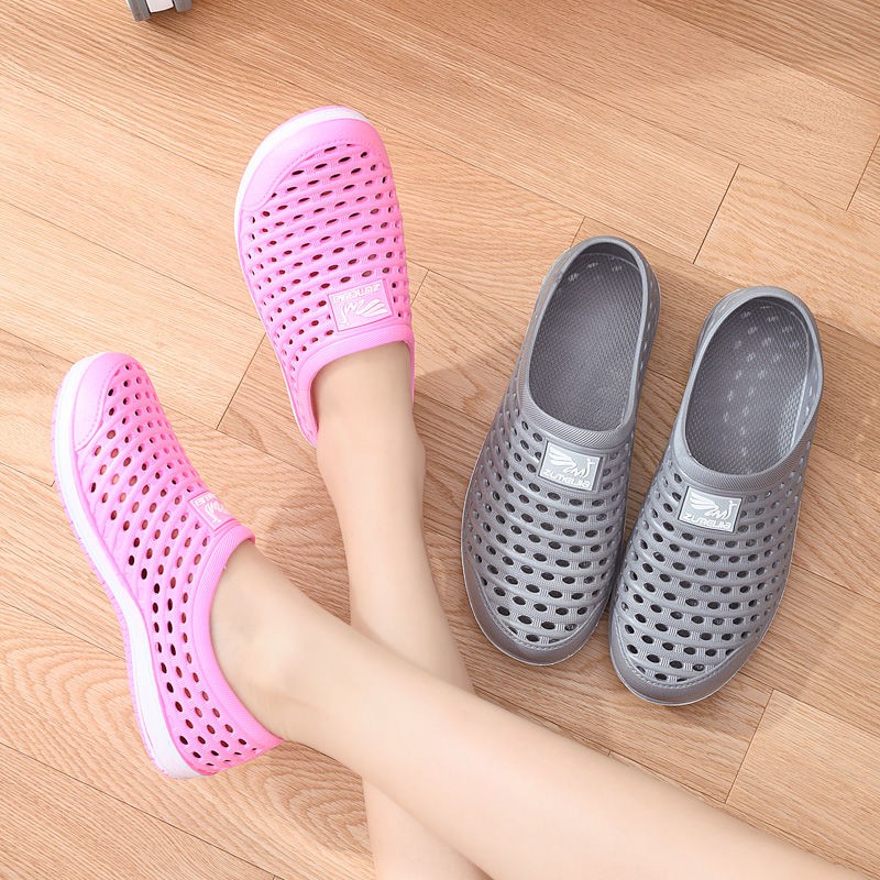 Giày Sandal Đục Lỗ Thoáng Khí Chống Trượt Thời Trang Mùa Hè Năng Động 007