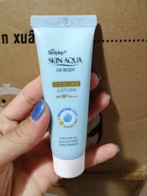 (15g)Lotion chống nắng dưỡng da Skin qua