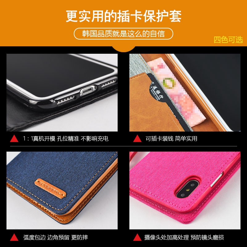 Bao Da Nắp Gập Có Ngăn Đựng Thẻ Cho Iphone Xs Max | BigBuy360 - bigbuy360.vn