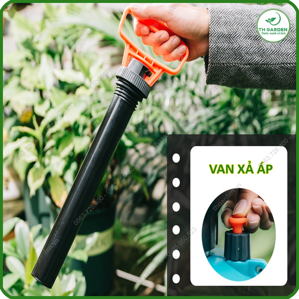 Bình tưới cây 5l cao cấp TH Garden - Bình xịt nước tướI cây cảnh, cây hoa