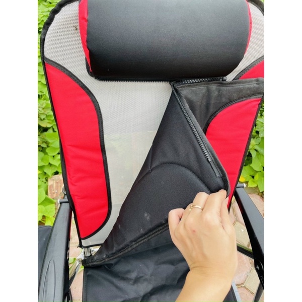 Ghế săn hàng chân Inox full phụ kiện