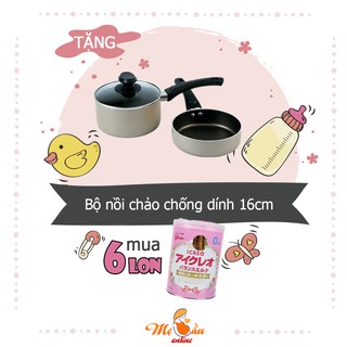 Combo 6 hộp sữa glico icreo số 0 800g