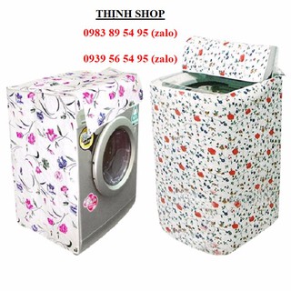 áo trùm máy giặt cửa trên - áo trùm máy giặt