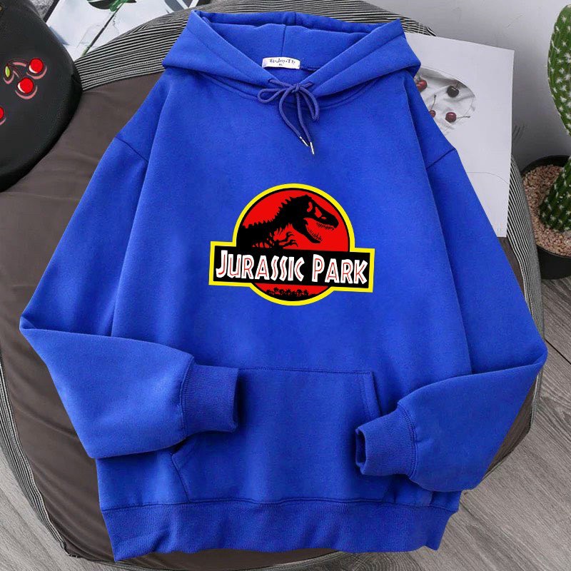 ÁO HOODIE NỈ UNISEX JURASSIK PARK PHOM NAM NỮ ĐỀU MẶC ĐƯỢC