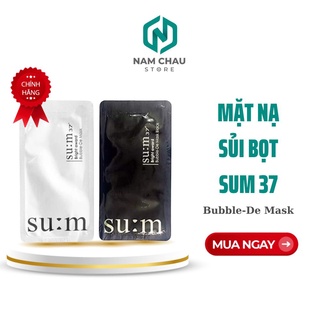 Mặt Nạ sủi bọt thải độc SUM: 37 Bubble-De Mask NPP Nam Châu