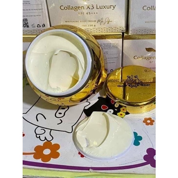 COMBO 10 HỘP BODY COLLAGEN X3 LUXURY 250G Mỹ Phẩm Đông Anh x3 (Chính Hãng cty 100%)