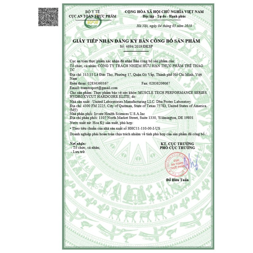 ĐỐT MỠ GIẢM CÂN HYDROXYCUT HARDCORE 60 VIÊN - 90 VIÊN