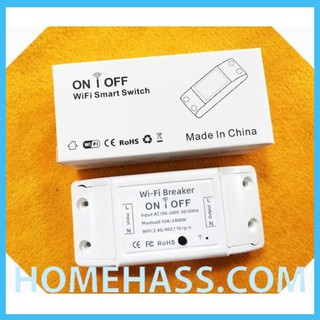 Công Tắc Wifi Thông Minh10A Tuya Basic