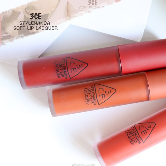 SON KEM LÌ 3CE SOFT LIP LACQUER
