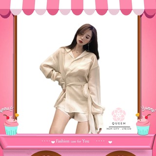 Set áo sơmi Ulzzang Organza phong cách 💖FREESHIP💖set sơmi nữ hàn quốc hottrend TM99112