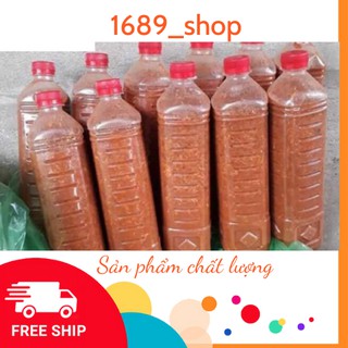 Mắm tép đặc sản Gia Viễn chai 1 lít (HSD 6 tháng)