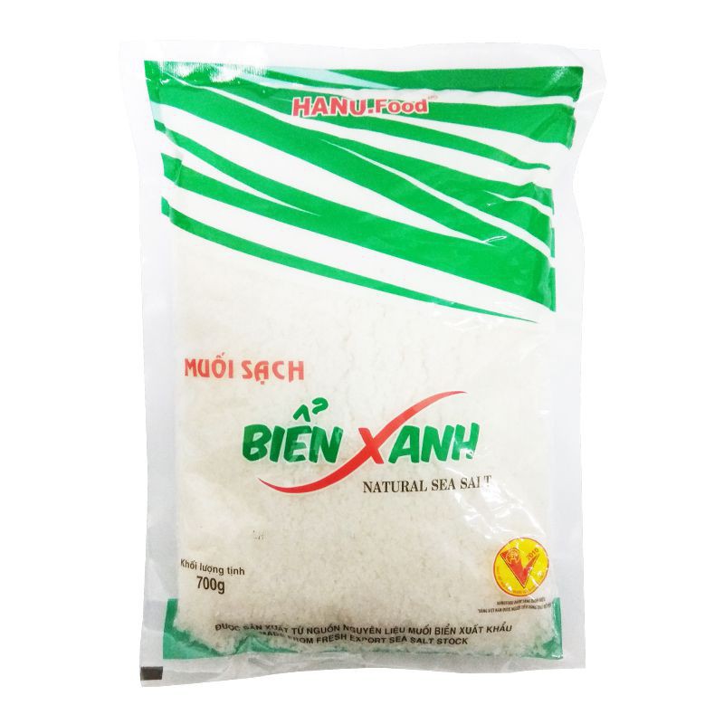 Muối Tinh / Muối Hạt Biển Xanh Hanufood