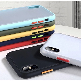 [iPhone] Ốp lưng iPhone 6/6 Plus 7/7 Plus/8 Plus/ X/ XS/ XS Max/ XR/ 11/ 11 Pro/11 ProMax chống sốc ốp nhám mờ viền màu