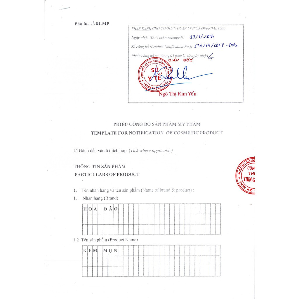 Kem Mụn Hoa Đào[TẶNG MẶT NẠ 30K] | BigBuy360 - bigbuy360.vn