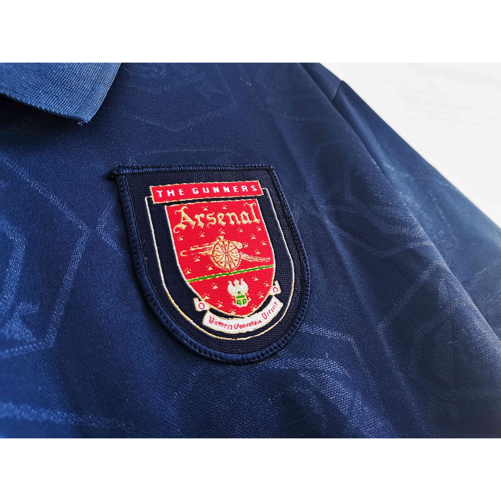 Áo Bóng Đá Đội Tuyển Arsenal 95-96 Phong Cách Retro