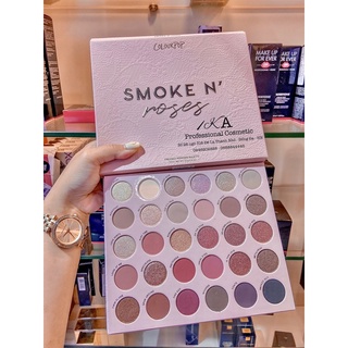 Bảng mắt Colourpop Smoke N' Roses tone hồng siêu đẹp