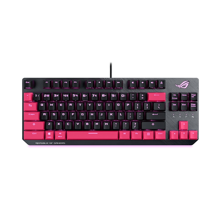 Asus ROG Strix Scope TKL Electro Punk bàn phím cơ cho máy tính laptop bluetooth giá rẻ không dây chơi game online gaming