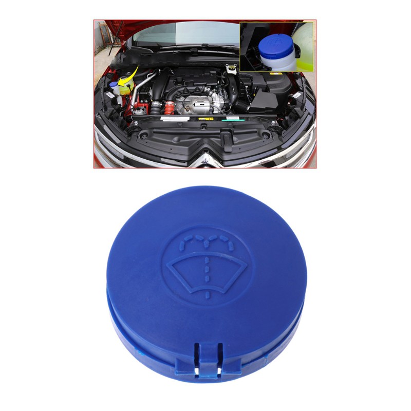 Nắp bọc bình nước rửa kính chắn gió cho xe ô tô Peugeot 301 307 408 Citroen C5 C4L C2