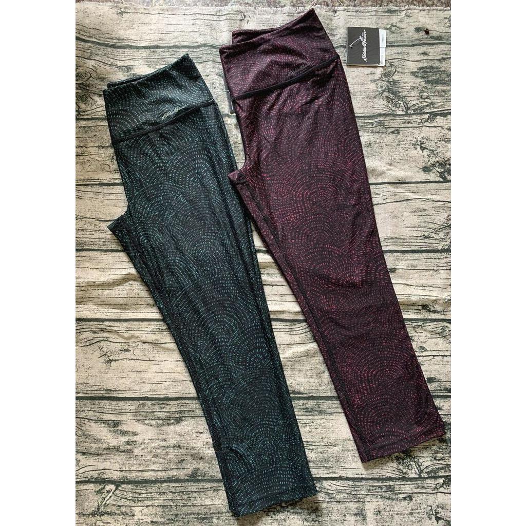 Legging lửng Eddie Bauer họa tiết