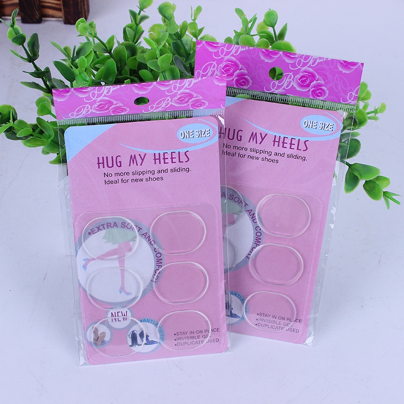 Miếng Dán Giày Cao Gót Bằng Chất Liệu Silicone Chống Mòn Tiện Dụng