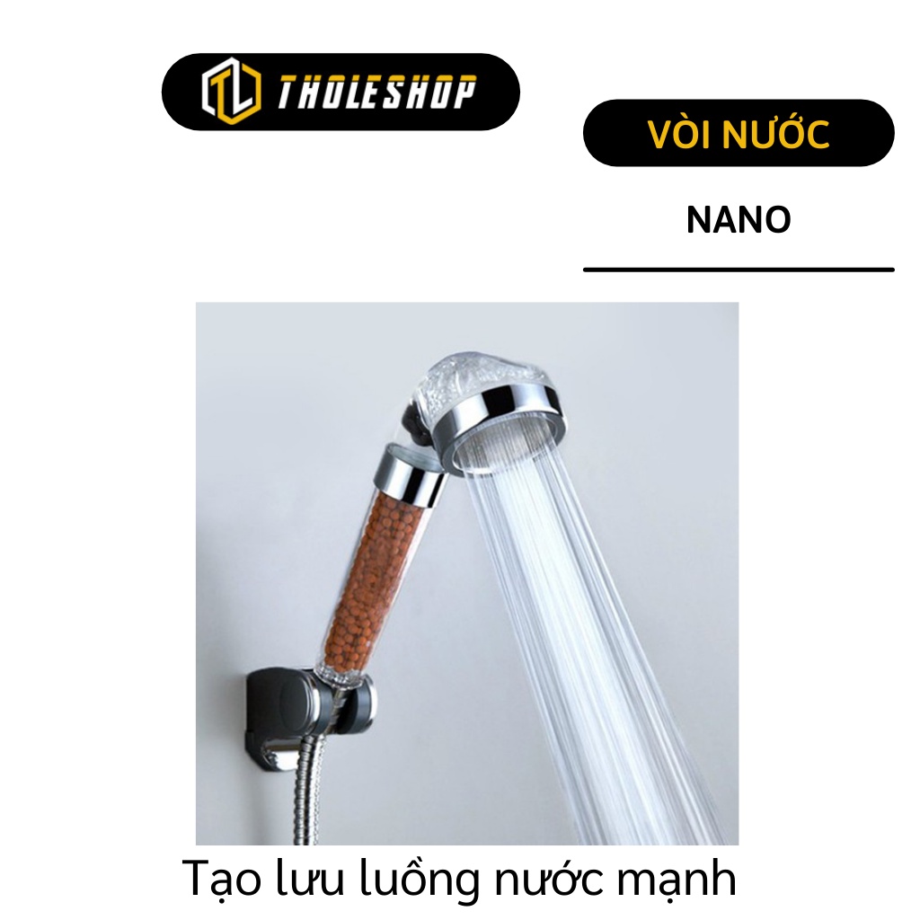 Bộ Vòi sẽ tăng áp - Vòi tắm Nano hoa sen tạo áp suất, sử lý công nghệ Nano tiêu diệt mọi vi khuẩn trong nước 2583