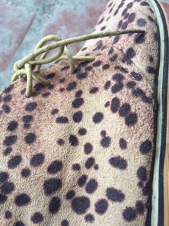 Boot da lộn hoạ tiết beo