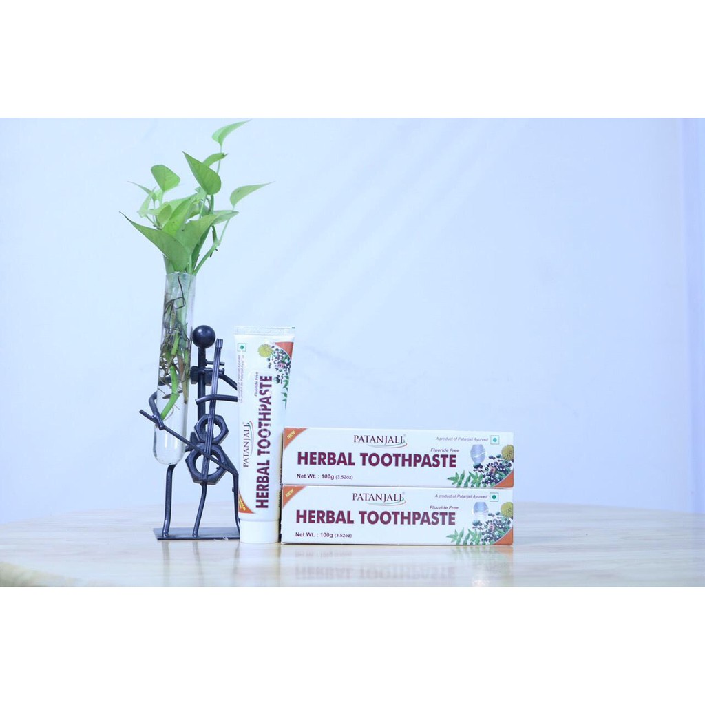 Kem Đánh Răng Dược Liệu Ấn Độ Patanjali Herbal Toothpaste