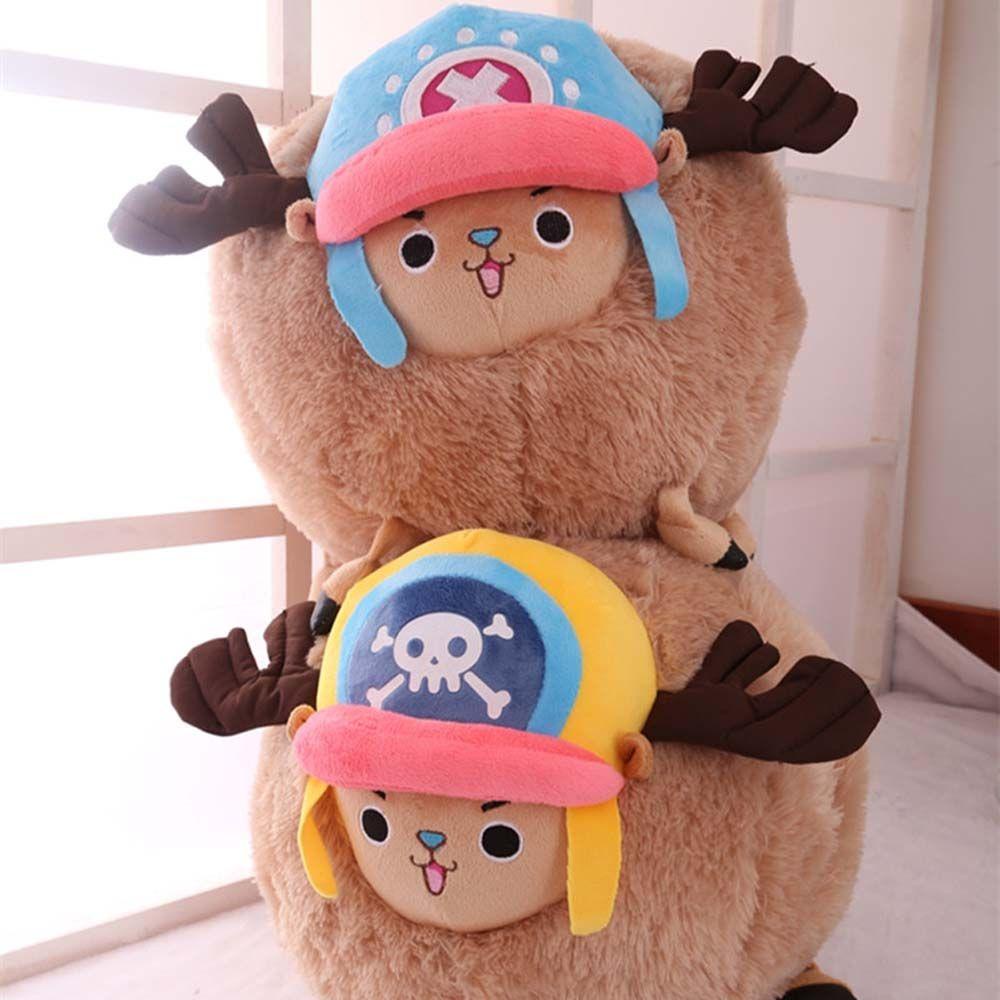Đồ chơi nhồi bông Hình Nhân Vật Tony Chopper 35cm Mềm Mại Trang Trí Nhà Cửa