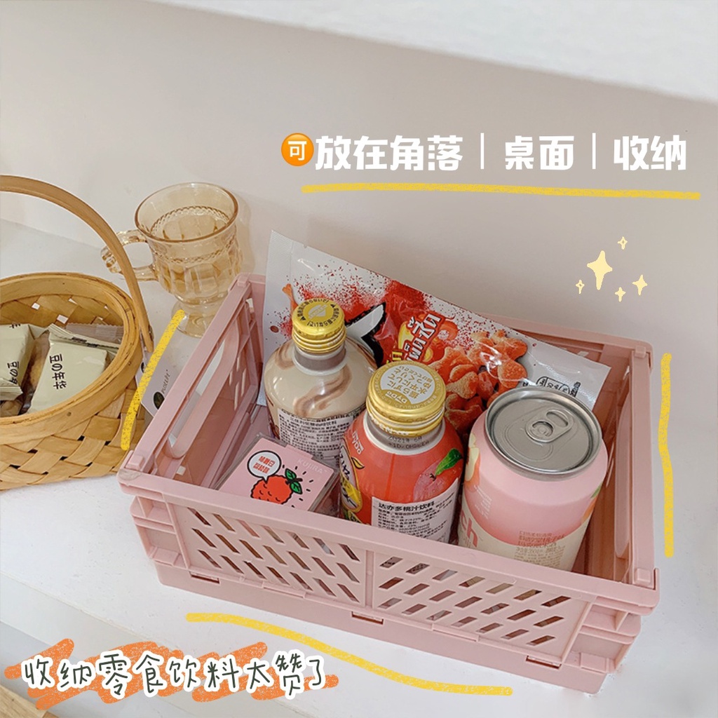 Giỏ đựng đồ ăn vặt có thể gấp gọn