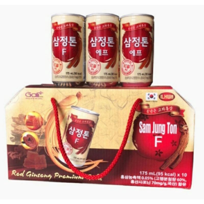 ✅ NƯỚC HỒNG SÂM SAM JUNG TON HÀN QUỐC