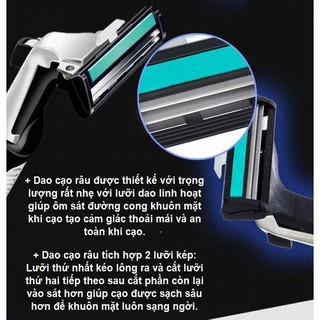 Dao cạo râu 38 món [ CÓ VIDEO]