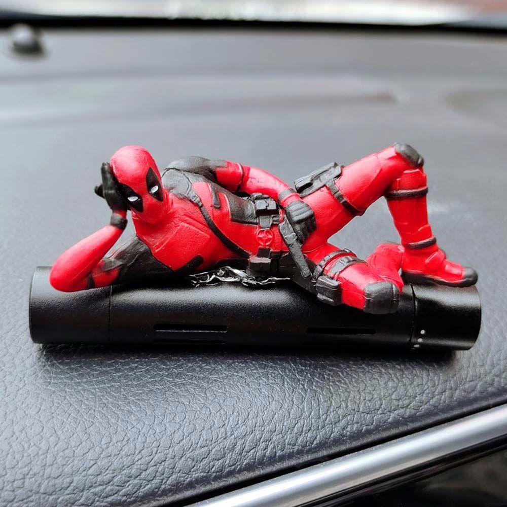 Mô Hình Nhân Vật Deadpool Hoạt Hình Siêu Anh Hùng Marvel Trang Trí Bàn Làm Việc