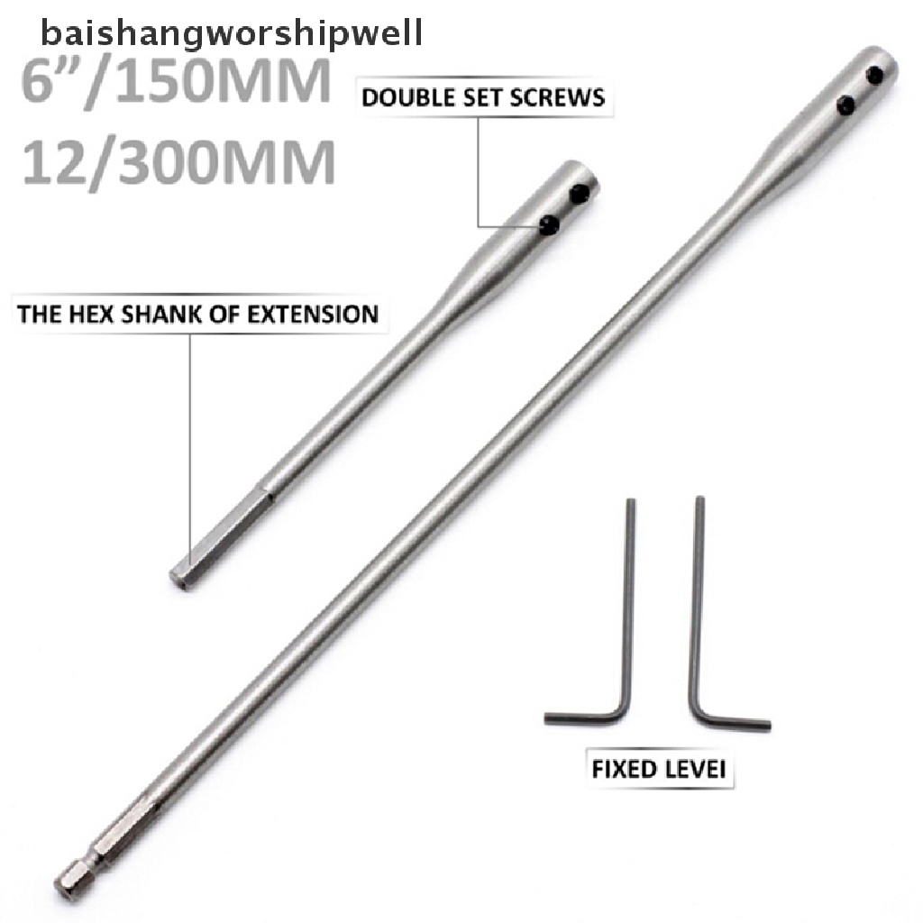 Bộ thanh nối dài mũi khoan lục giác 6" 12"