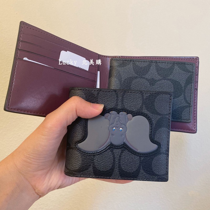 Coach Ví Da Ngắn Thời Trang Dành Cho Nam 74929 74064 74974