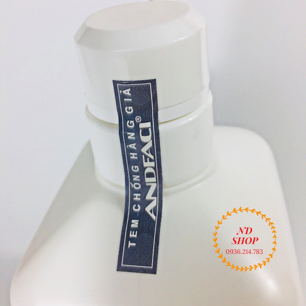 Cặp Dầu gội ANDFACI 650ML, Dầu Gội ANDFACI + Xả siêu phân tử,phục hồi hư tổn,mềm mượt,hương nước hoa