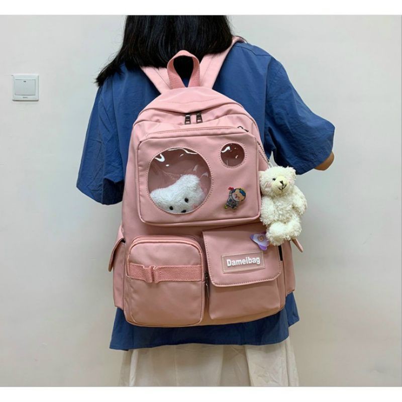 Balo Thời Trang Nam Nữ sinh viên học sinh - Ulzzang Demmibag